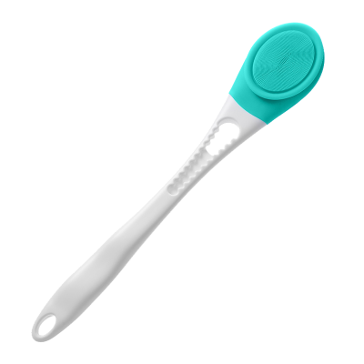 Electric Silicone sonic vibration Bath Brush with Long Handle